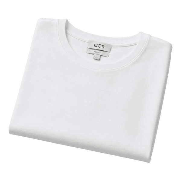 White cotton t-shirt