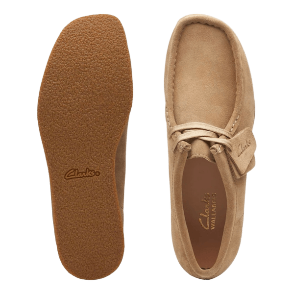 Clarks beige ruskindssko