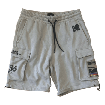 Beige Kodak cargo shorts