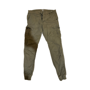khaki cargo-housut