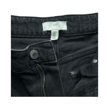 H&M Black wide leg jeans