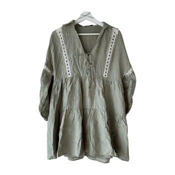 Zara green dress