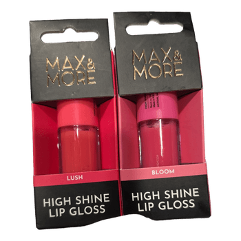 Max & More lip gloss