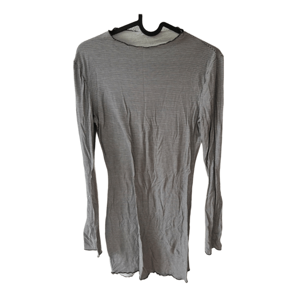 Missguided langærmet stribet bluse