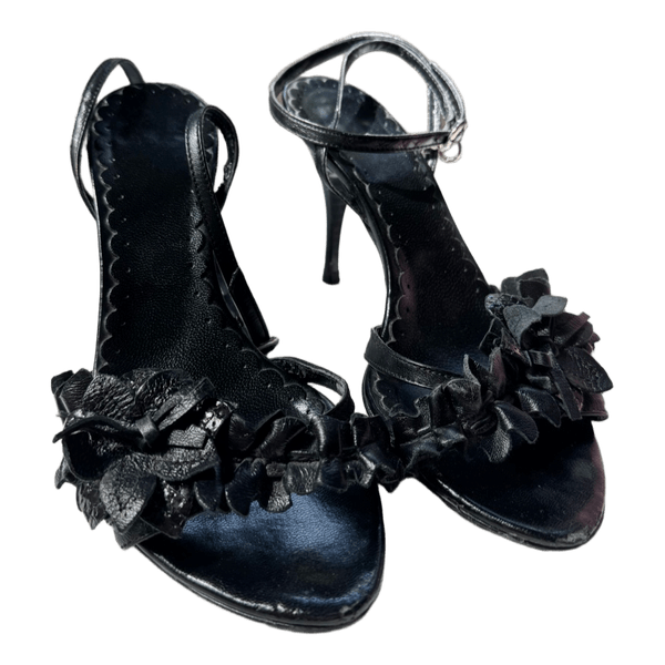Barbara Bucci black heels