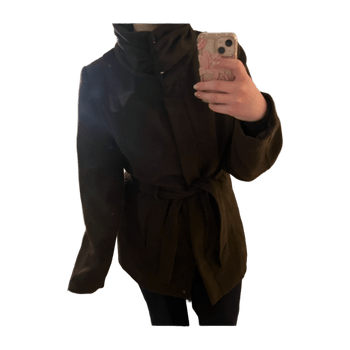 ruskea villakangastakki