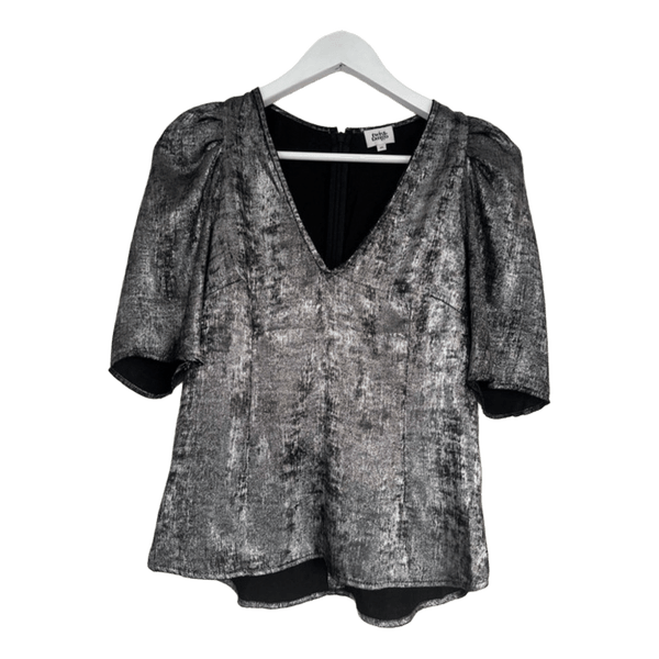 Silvrig topp