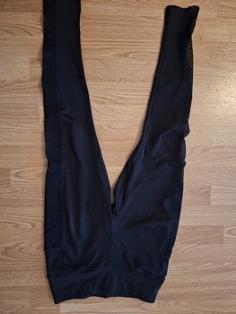 Strechy black jeggings