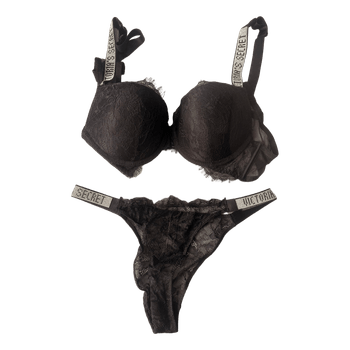 Victoria's Secret black lingerie set