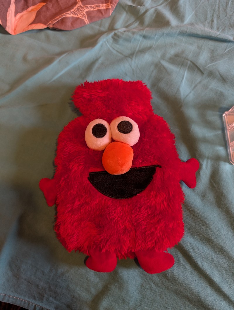 Elmo hot water bottle 