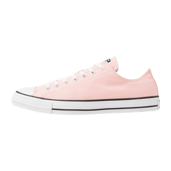 Pink low top sneakers