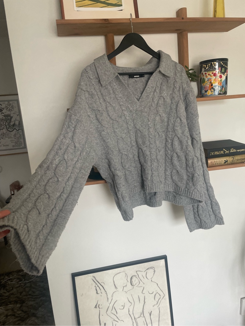 Oversize neule