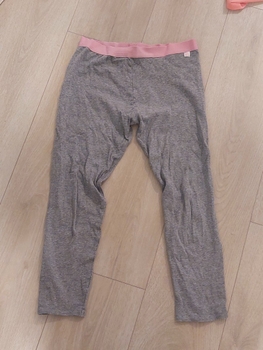 Gray pink leggings