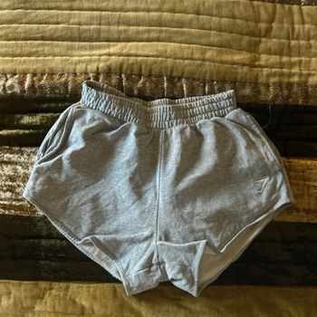 Gymshark Light Grey College Shorts / Size S