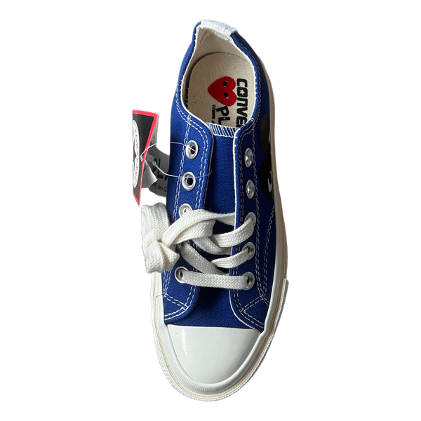 Blå Converse x Comme des Garçons sneakers