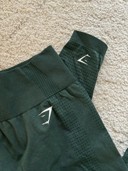 Vihreät seamless treenileggingsit