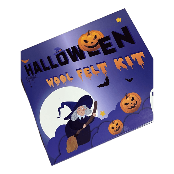 Halloween wool felt kit