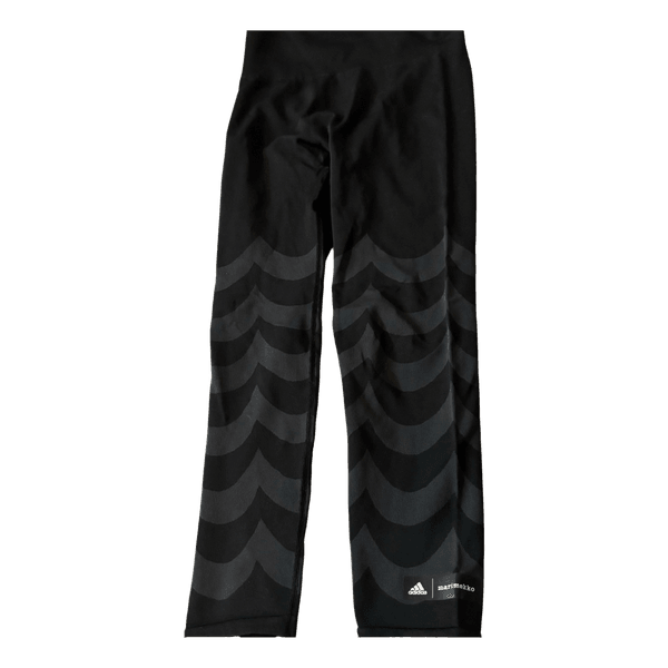 Mustat adidas x marimekko treenitrikoot