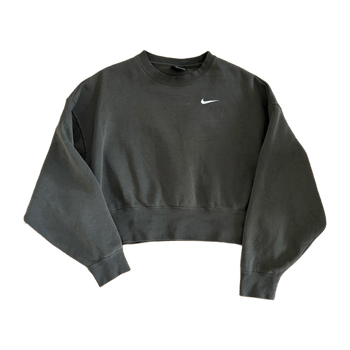 Dark green cropped sweatshirt