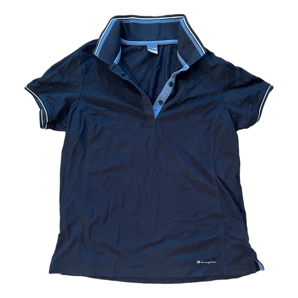 Champion black polo shirt