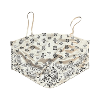 Bandana-kuvioinen toppi