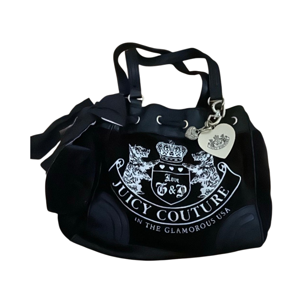 Musta Juicy Couture -laukku