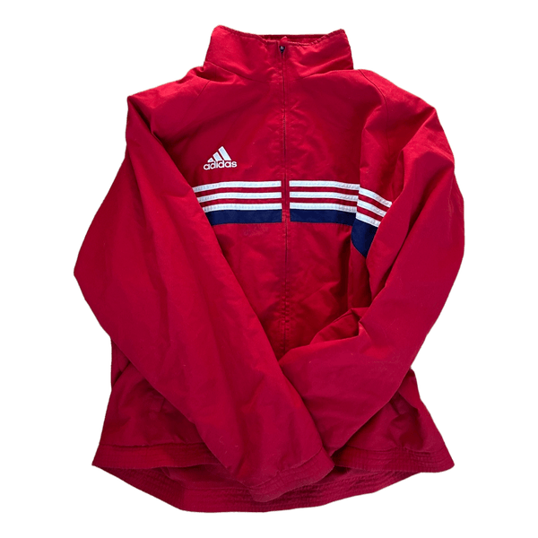 Red adidas sports jacket