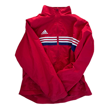 Red adidas sports jacket