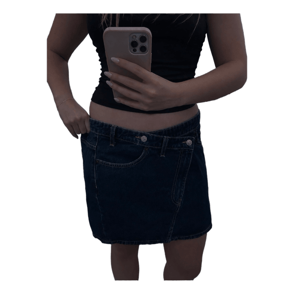 Udgået Zara denim mini nederdel