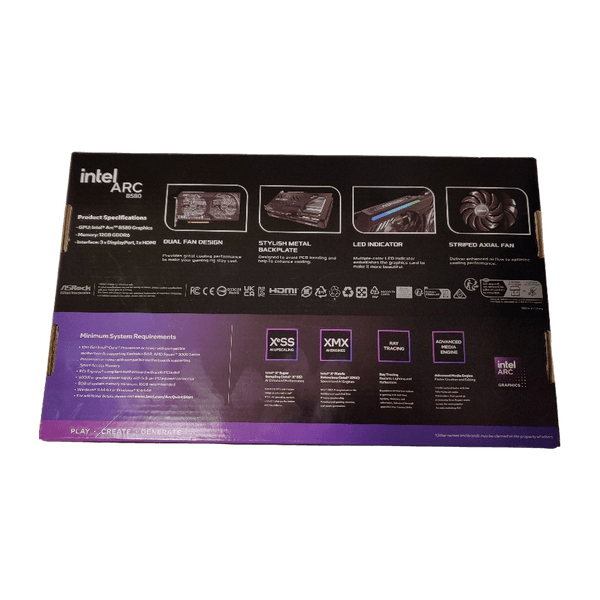 Intel Arc B580 graphics card