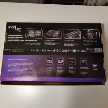 Intel Arc B580 graphics card