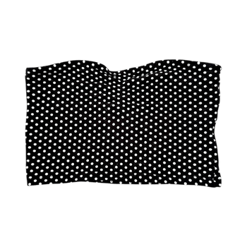 Polka dot bandeau top
