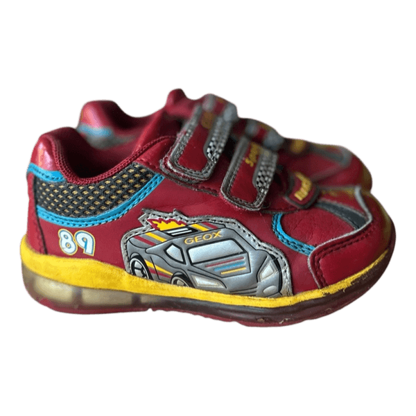 Red Geox sneakers