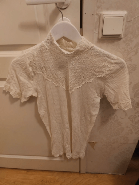 Vintage lace top