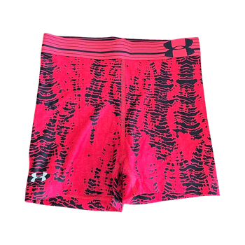 Under Armour red and black athletic shorts urheilushortsit