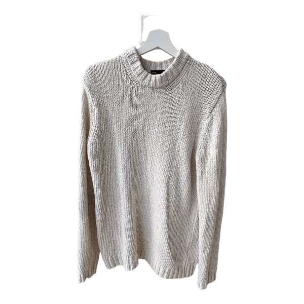 Beige neulepusero