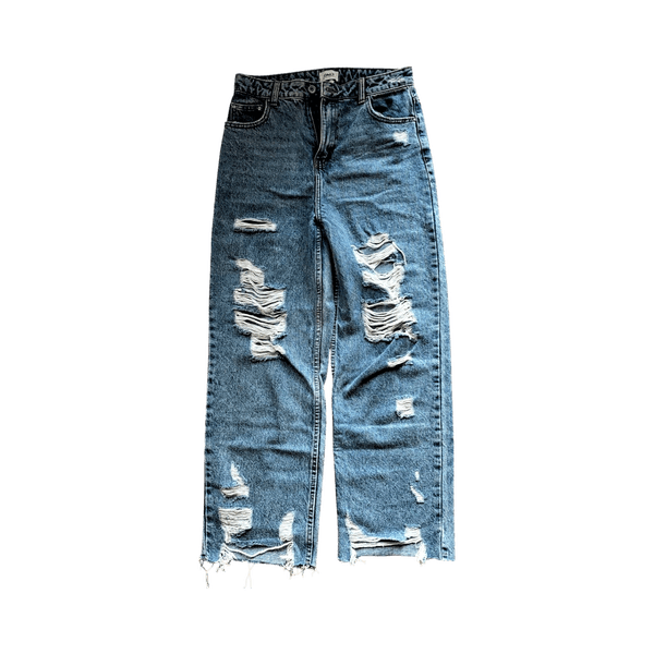 Blue ripped jeans Only
