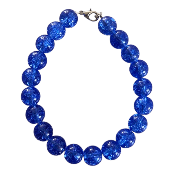 glimtrende blå armbånd