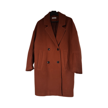 Punaruskea villakangastakki