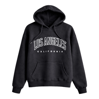Black Los Angeles hoodie