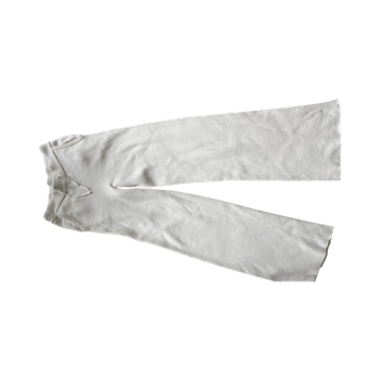 Cream knit lounge pants