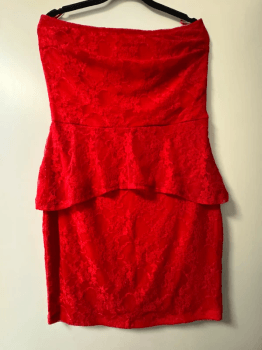 Mini lace dress