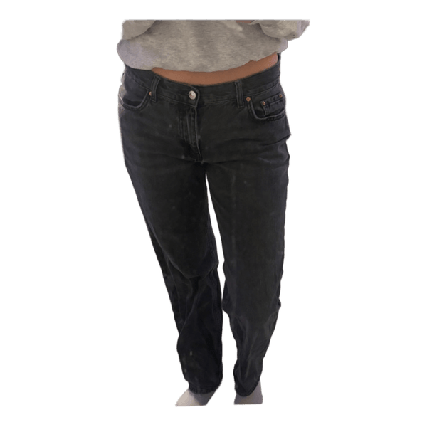 Black denim jeans
