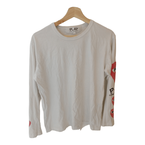 Comme des Garçons langærmet t-shirt