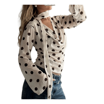 Gina tricot prikket bluse