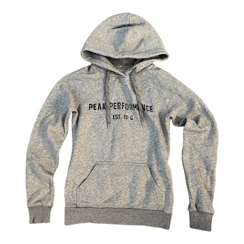 Harmaa Peak Performance huppari