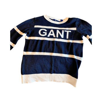 GANT neulepaita Navy striped sweater
