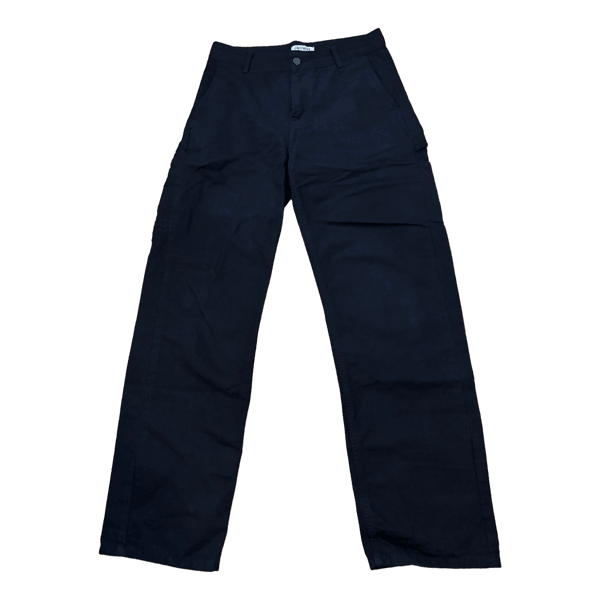 Black Carhartt cargo trousers
