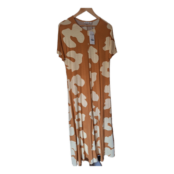 Marimekko kuviollinen maximekkomarimekon unikko mekko