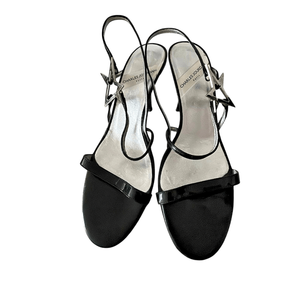 Charles Jourdan black heels